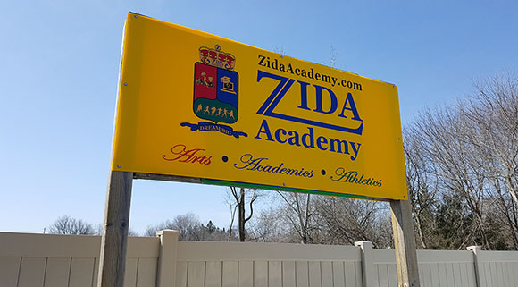 Zida Academy at 1 Goulbourn Street in Stittsville.
